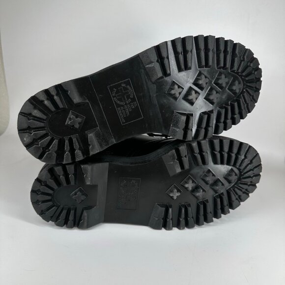 Dr Martens Vegan Jadon II Boot Mono Platforms Black Women's Size 8 - Picture 16 of 16